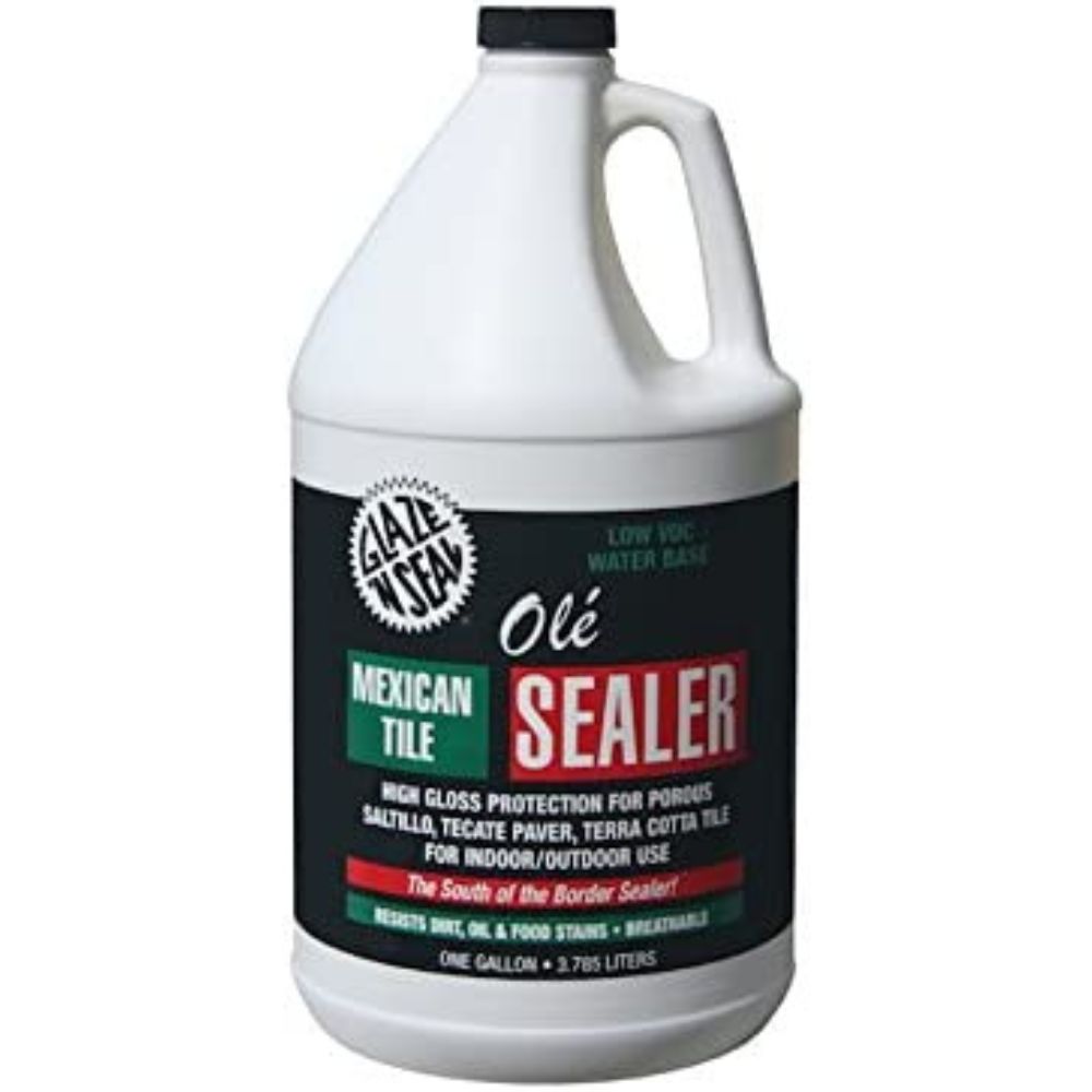 The Best Sealers for Saltillo Tile Options: Glaze Clear Olé Mexican Tile Sealer