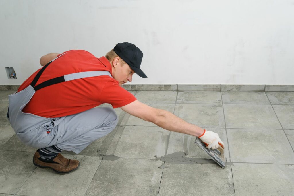 grouting over old grout